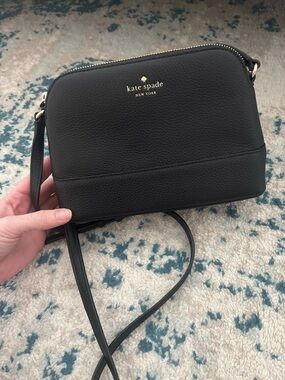 Kate Spade Black Dome Crossbody